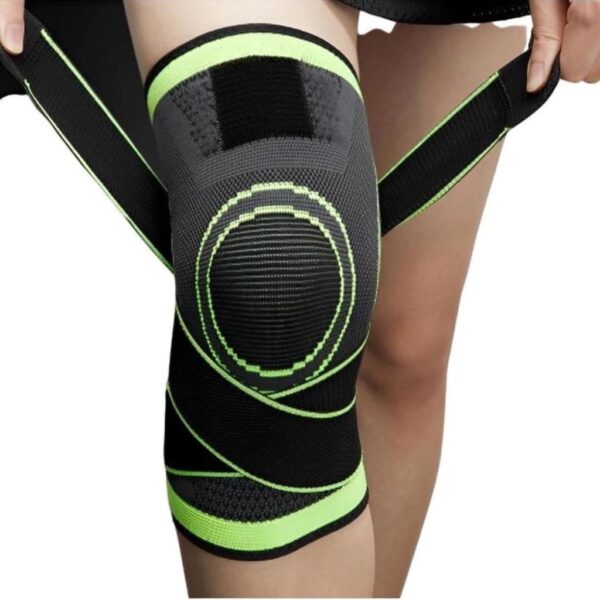 Joelheira De Proteção Compressão Para Articulação Dores Ortopédica Recuperação - ideal para corrida, academia, futebol, caminhada, cross training e volei (uma Unidade, não é o Par)