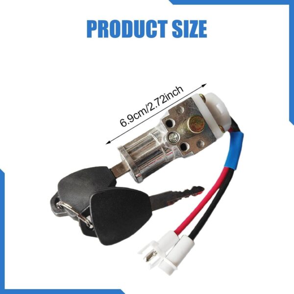 61qmASk-9RL._AC_SL1500_.jpg Generic Caixa de Bateria para Bicicleta Elétrica, Trava de Segurança, Equipamento Portátil, Interruptor de Ignição