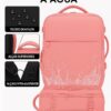 61qvi-7KzgL._AC_SL1500_.jpg Mochila de viagem grande para mulheres e homens, mochila de mão, mochila de caminhada, Compartimento para Notebook, Sapatos e Entrada USB, para viagens, Cinza, 25L, Mochilas de viagem