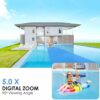 Câmera de Tomada Segurança 2MP - WiFi Visão 360° HD 1080p, Câmera IP ICSee Infravermelho, Sem Fio com App, Câmera Panorâmica 360° Visão Noturna, Áudio Bidirecional Detecção de Movimento, Pet