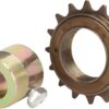 61sff7oBL7L._AC_SL1500_.jpg Generic Kit Adaptador de Roda Livre de Ferro Durável 16T para Triciclos Elétricos Motocicletas Karts, Fácil Instalação para Profissionais e Entusiastas de Bricolagem, Conjunto de Volante Resistente