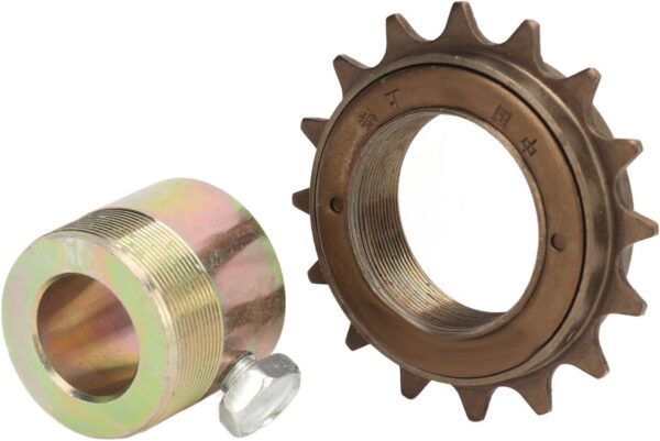 61sff7oBL7L._AC_SL1500_.jpg Generic Kit Adaptador de Roda Livre de Ferro Durável 16T para Triciclos Elétricos Motocicletas Karts, Fácil Instalação para Profissionais e Entusiastas de Bricolagem, Conjunto de Volante Resistente