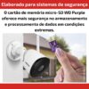 Câmera Wi-Fi 360° IM7 S Intelbras Externa IP66 + Cartão 64GB WD Purple
