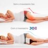Travesseiro Apoio De Joelhos Ergonômico Ortopédico Iws Joe® - Alinhamento Natural da Coluna Durante o Sono