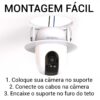 Suporte para Embutir no Teto para Câmeras Intelbras iM4, iM4 C, iZC 1004