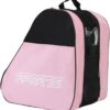 Bolsa de patins, bolsas de patins respiráveis com alça de ombro ajustável, bolsa de armazemento de sapatos de patição, acessórios de patins