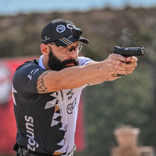 Minicâmera TACHYON GunCam embutida com 64 GB e WiFi 2K ou 4K, parada automática. Câmera de ação para bonés e capacetes, pode ser montada na aba, para USPSA, IPSC, IDPA, fotografia prática