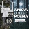 61wZOrbO6AL._AC_SL1000_.jpg Câmera De Segurança Sem Fio Wi-fi Externa Interna HD 3MP Lente Dupla Giratória Smart IP66 Prova D'água Visão Noturna Infravermelho Chamada de Voz Bidirecional Premium