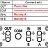 Conversor de descarga de bateria dupla para E Bike, 20A/30A/40A20V-72V DC dual Battery Pack Switch Balancer for Increase The Capacity by Connecting Two Batteries (30A)