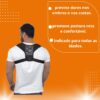61wu186mZgL._SL1080_.jpg Cinta Corretora Postural Alinhador Postural Corrige Lombar Alinha a Coluna Alívio Rápido e Eficaz nas Dores nas Costas AJUSTÁVEL UNISEX ENTREGA RÁPIDA