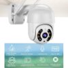 Câmera de Segurança wi-fi 360º Full HD bivolt inteligente Smart Detecção de Movimento sem fio giratória 360 com aúdio, Icsee a prova dagua Espiã Full HD 1080p IP66 Infravermelho Visão Noturna