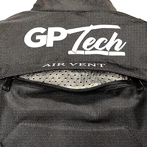 Jaqueta GP Tech Turin Preta Forração removível resistente a agua Preta Unissex