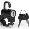 Cadeado de Segurança com Cabo de Aço para Capacete, Bicicleta, Moto, Patinete, Mochila, Bagagem, Portátil, Leve, Antifurto, Ajustável e Reforçado – Unissex