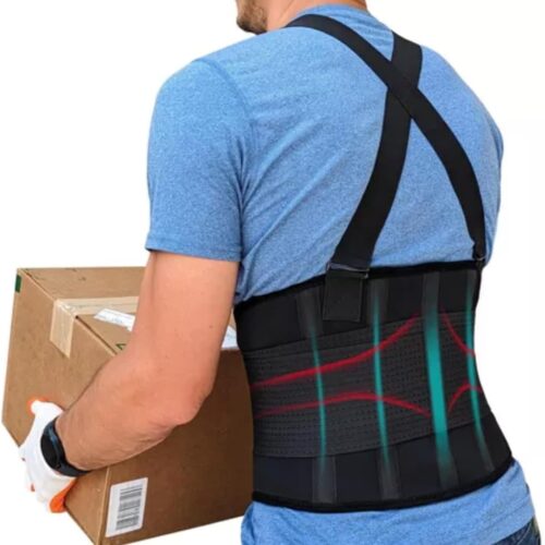 61xPRrGDioL._AC_SL1200_.jpg Cinto Lombar proteção coluna EPI corretor postural | Equipamento ideal para carregar cargas pesadas |DEPARTAMENT STORE (M)
