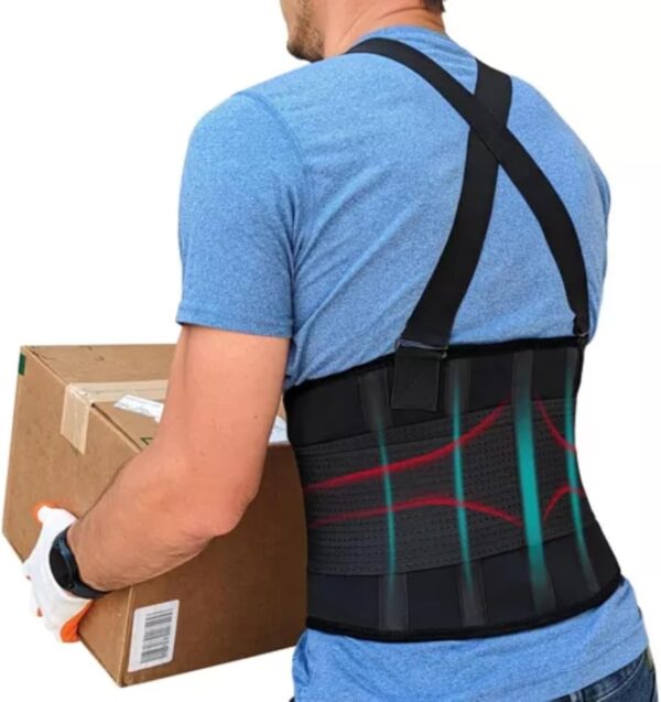 61xPRrGDioL._AC_SL1200_.jpg Cinto Lombar proteção coluna EPI corretor postural | Equipamento ideal para carregar cargas pesadas |DEPARTAMENT STORE (M)