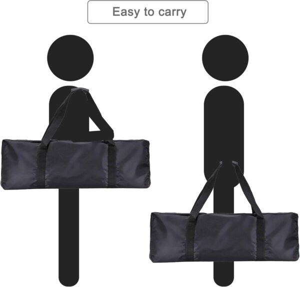 61xX90stCtL._AC_SL1500_.jpg Bolsa de transporte portátil e impermeável Tomall bolsa de armazenamento dobrável para scooter elétrico XIAOMI Mijia M365 110 × 45 × 50 cm bolsa de transporte scooter