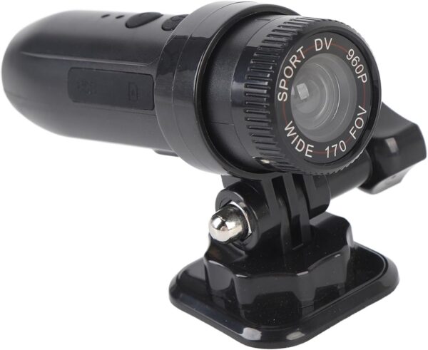 Akozon Câmera de DV Esportiva 1280 X 960 170 Graus ângulo Largo IP67 Imperpervenção Portátil Câmera de Ação Portátil Camera para o Capacete de Motocicleta de Bicicleta Ao Ar Livre