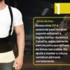 61y9TQpuVbL._AC_SL1200_.jpg Cinto Lombar proteção coluna EPI corretor postural | Equipamento ideal para carregar cargas pesadas |DEPARTAMENT STORE (M)