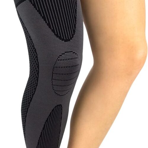61yXLjR9WsL._AC_SL1080_.jpg Joelheira de Compressão LongBrace Alasca para corrida, musculação, futebol e ciclismo