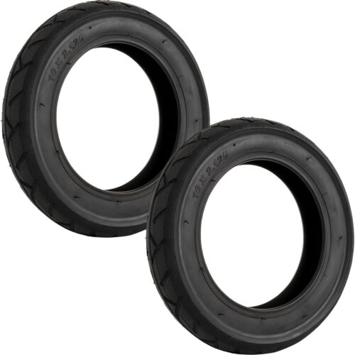 Kit 2 Pneus 10x2.125 P/Patinete Elétrico Scooter Hoverboard Par