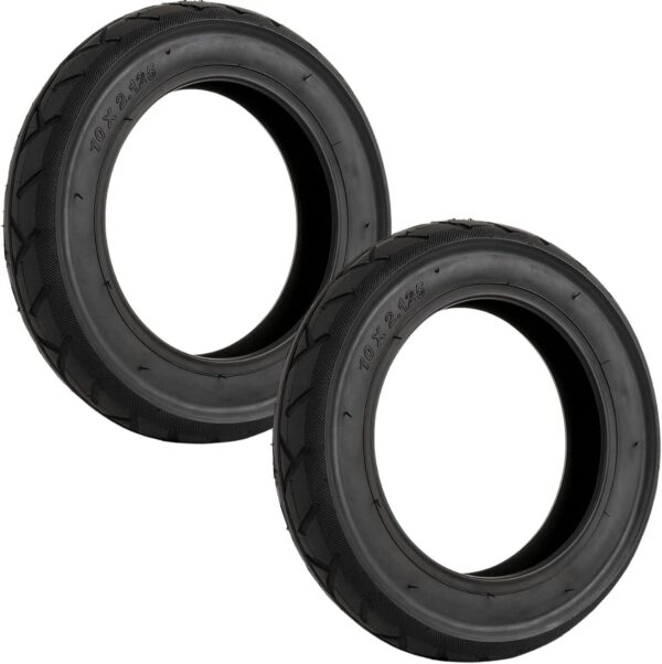 Kit 2 Pneus 10x2.125 P/Patinete Elétrico Scooter Hoverboard Par