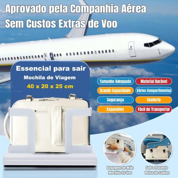71gK4NG6ZL._AC_SL1500_.jpg Romantic Crown Mochila de Viagem Expansivel Avião Grande Feminina,Mochila Executiva Masculina Impermeável Reforçada para Notebook,Casual Esportes Hiking Escola Presente