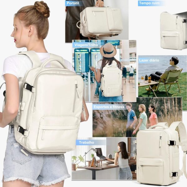 71jrLFk54L._AC_SL1500_.jpg Romantic Crown Mochila de Viagem Expansivel Avião Grande Feminina,Mochila Executiva Masculina Impermeável Reforçada para Notebook,Casual Esportes Hiking Escola Presente