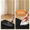 710TAG0V5QL._AC_SL1500_.jpg HomeMall Tapete de cadeira de escritório para piso de madeira e azulejo, tapete de cadeira de computador, protetor de piso antiderrapante, tapete sob a mesa para cadeira de rodas, preto ardósia (122 x