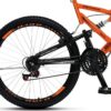 710V9LeyCEL._AC_SL1500_.jpg Colli Bike, Bicicleta GPS 148 Dupla Suspensão e Freios V-Brake, Aro 26 Aero, 36 Raias, 21 Marchas