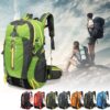 Domary Mochila de viagem 40L resistente à água para caminhada no acampamento laptop mochila de caminhada trekking e bolsas para escalar costas para homens e mulheres