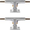 Independent T-Hanger Caminhões de skate prateados - Gancho de 109 mm Eixo de 6,9 polegadas (conjunto com 2)