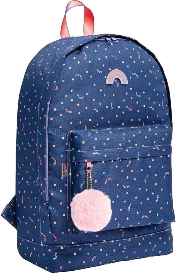 713ld0OuqPL._AC_SL1200_.jpg Tilibra - Mochila de Costas Académie Dots