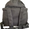 Capa Mochila Bag em Nylon para Motoboy Delivery - 45L - SEM ISOPOR - Preto inteiro