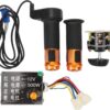 Controlador de bicicleta elétrica Control de alto torque Controle reverso interruptor Twist Twist Of para bicicleta elétrica triciclo elétrico motocicleta elétrica de alumínio 654g