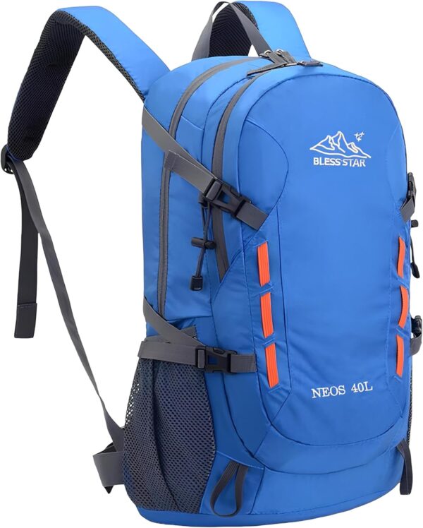 714DmqZfL2L._AC_SL1500_.jpg Mochila Viagem Caminhada Trekking Acampamento Resistente Masculina Feminina 40L (Azul)