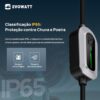715En414ipL._AC_SL1500_.jpg Carregador Portátil para Carro Elétrico BYD GWM VOLVO CHERY TOYOTA, 3,5kW, Bivolt 110v 220v, 6 metros, Wallbox, LED indicador, Tela TOUCHSCREEN