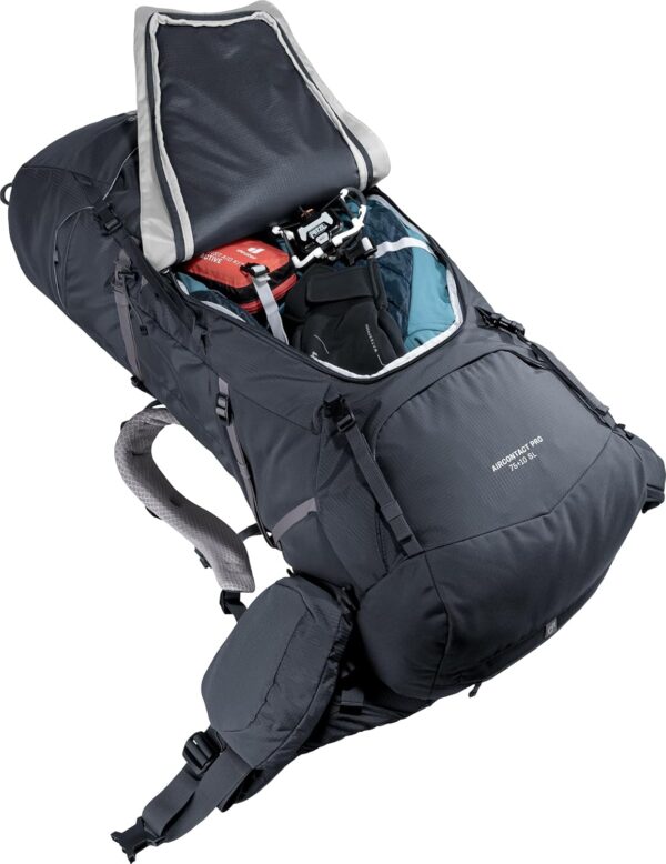 Deuter, Mochila para Trekking 85+10L Expansível Confortável Resistente, Aircontact Pro