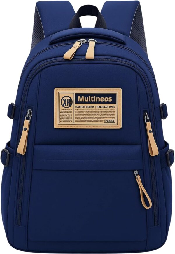 718WjZnB86L._AC_SL1500_.jpg Mochila Masculina Feminina Notebook Viagem Trabalho Escola Escolar Preta Grande Impermeável Reforçada Resistente Passeio Casual