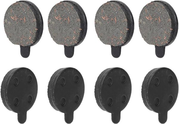 719m1dKPcFL._AC_SL1500_.jpg Dioche Almofada de Rotor de Disco de Freio Semimetálico de Cobre Vermelho 4 Pares de Pastilhas de Freio de Scooter de Alto Desempenho Peças de Reposição para Scooter Elétrica de 10