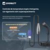 71CndEtgIlL._AC_SL1500_.jpg Carregador Portátil Para Carro Elétrico Tipo 2, 32a, 7,4kw, APP habilitado para WiFi e Bluetooth, com fio, interno/externo, cabo 5 Metros, certificado CE, Wallbox