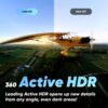 71DxkMCKARL._AC_SL1500_.jpg Câmera de Ação Insta360 X3, Impermeável, Sensores de 48 MP de 1/2 polegada, Vídeo HDR ativo 5,7K 360º, Foto de 72 MP, Lente Única 4K, Modo Me de 60 FPS, Estabilização, Streaming ao Vivo