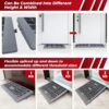 71FXIYL2m3L._AC_SL1500_.jpg ROBLOCK Rampas de Cadeira de Rodas Destacáveis de 1 Polegada para Degraus de Entrada Em Casa, Rampas de Porta Modulares Portáteis para Portas E Carros, Capacidade de Carga de 3.000 Libras, 2 Peças