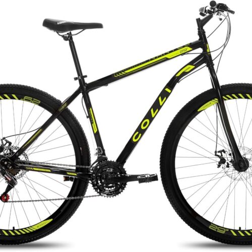 Colli Bike, Bicicleta Nantes, Aro 29, Freios a Disco Dianteiro e Traseiro, 36 Raias, 21 Marchas, Tam.Quadro 19", Suspensão Dianteira Garfo Rígido