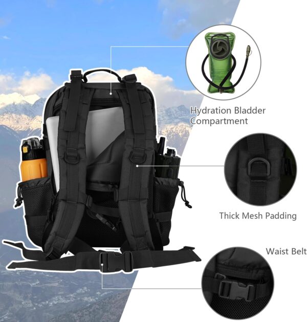 71GC5kwfmEL._AC_SL1500_.jpg Mochila tática militar Tbp-01 Hannibal TacticalUnisex Adulto