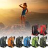 Domary Mochila de viagem 40L resistente à água para caminhada no acampamento laptop mochila de caminhada trekking e bolsas para escalar costas para homens e mulheres