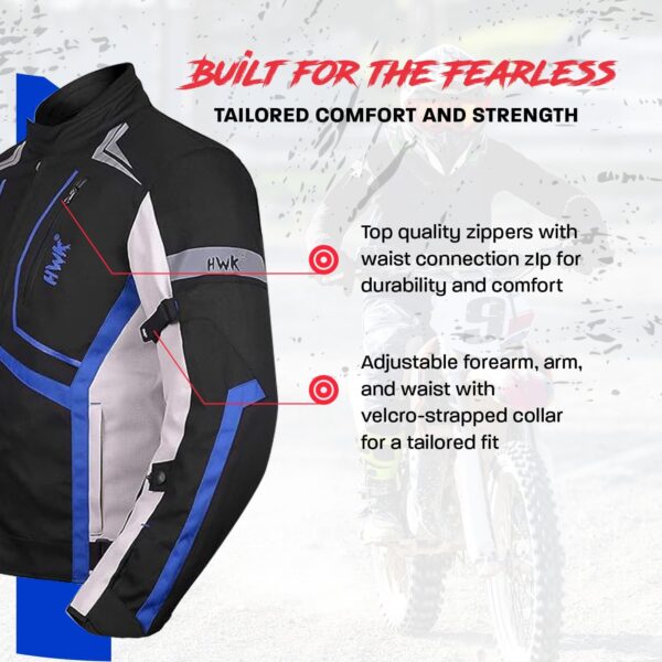 71J5WaZwvxL._AC_SL1500_.jpg HWK Jaqueta de motocicleta para homens e mulheres escorpião com tecido Cordura para motociclismo Enduro Motocross
