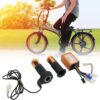 Controlador Escovado de 24V 250W, para Bicicleta Elétrica Com Garras do Acelerador, Controlador de Velocidade do Motor da Liga de Alumínio para Triciclo Elétrico, Motocicleta, Ouro