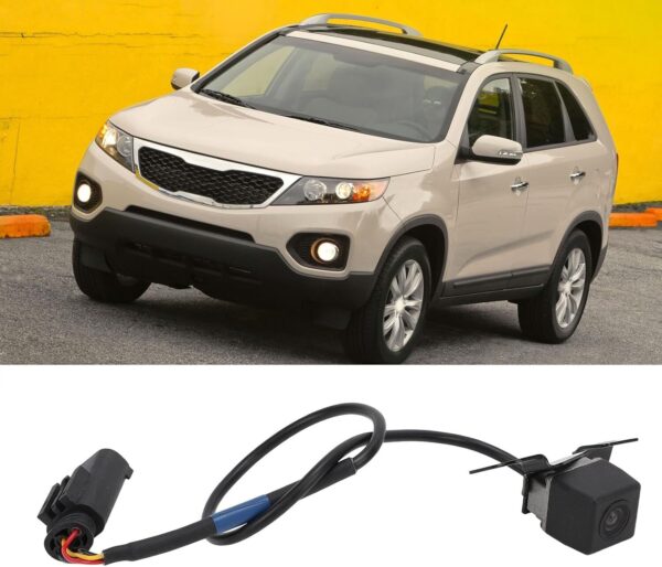 Câmera de Visão Traseira do Carro 957602p201 Abs Câmera de Estacionamento Reversa para Sorento 2011-2013 Câmeras e Segurança de Condução
