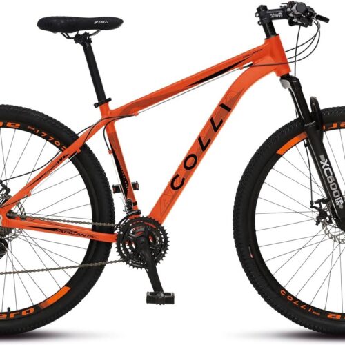 Colli Bike, Bicicleta Atalanta Aro 29 Aero, Tam. 17 Alumínio, 36 Raias, Freios a Disco Dianteiro e Traseiro, Alavancas EZ-FIRE STEF500 SHIMANO, Câmbio Dianteiro e Traseiro SHIMANO TOURNEY TZ500 21 V.
