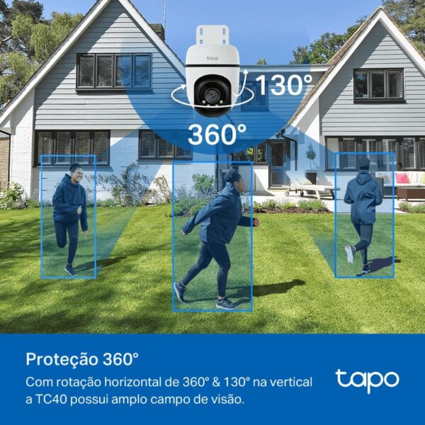 TC40-CAMERA WI-FI DE SEGURANCA EXTERNA 1080P FULL HD